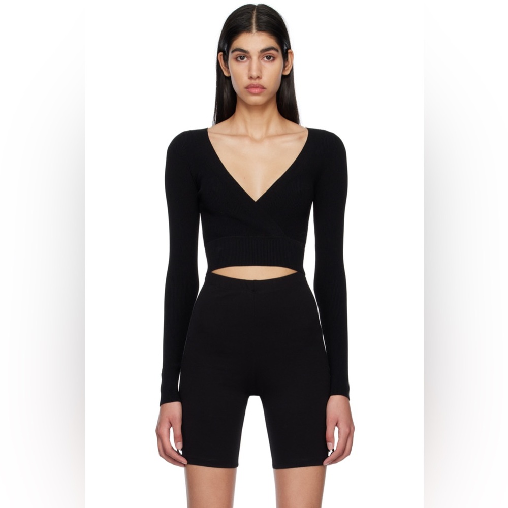 Live The Process Black Long Sleeve Top